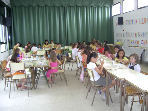 Foto de los talleres realizados en Puebla de Alcocer, haga clic en la imagen para ampliar