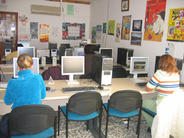 Alumnas del Taller de Bsqueda Activa de Empleo por Internet